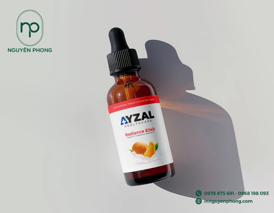 Logo y tế in trên tem nhãn thuốc